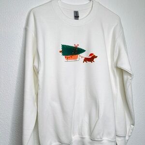 Christmas Dachshund Sweatshirt